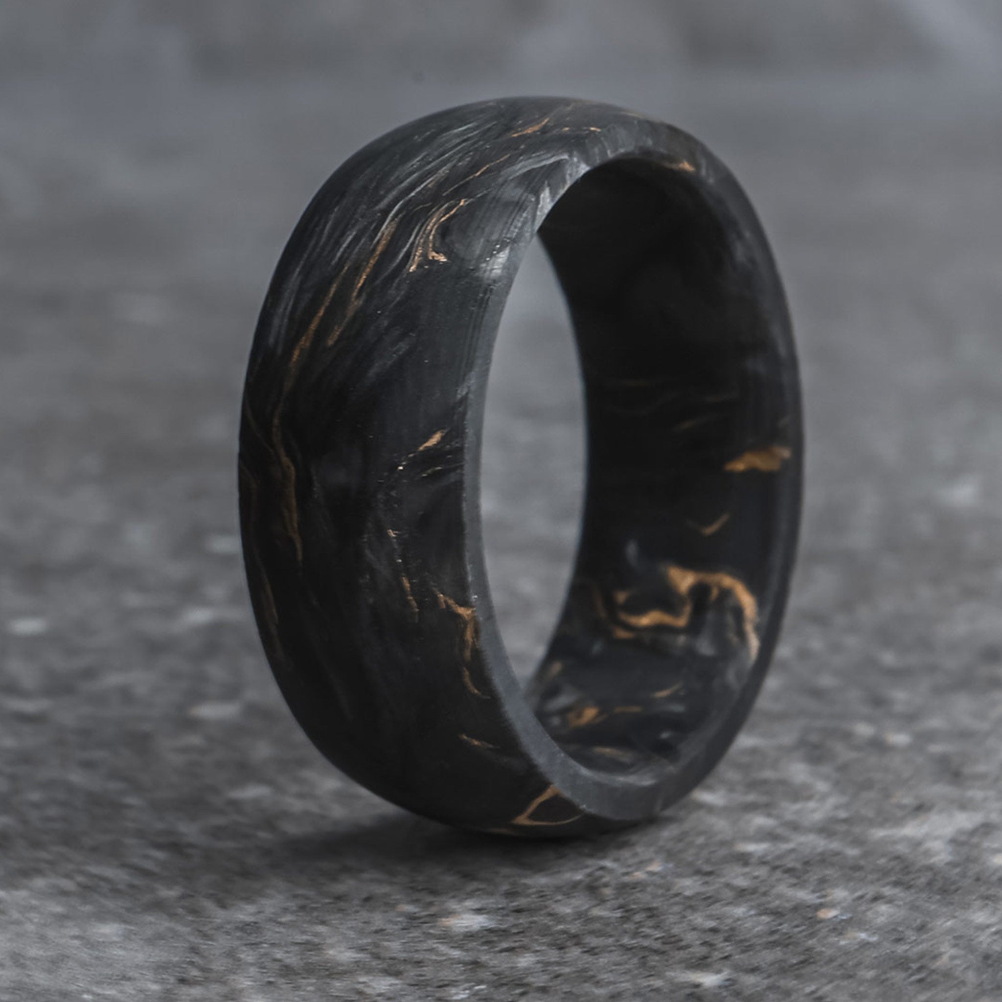 The Grand Prix| Black Carbon Fiber Wedding Ring Thorum