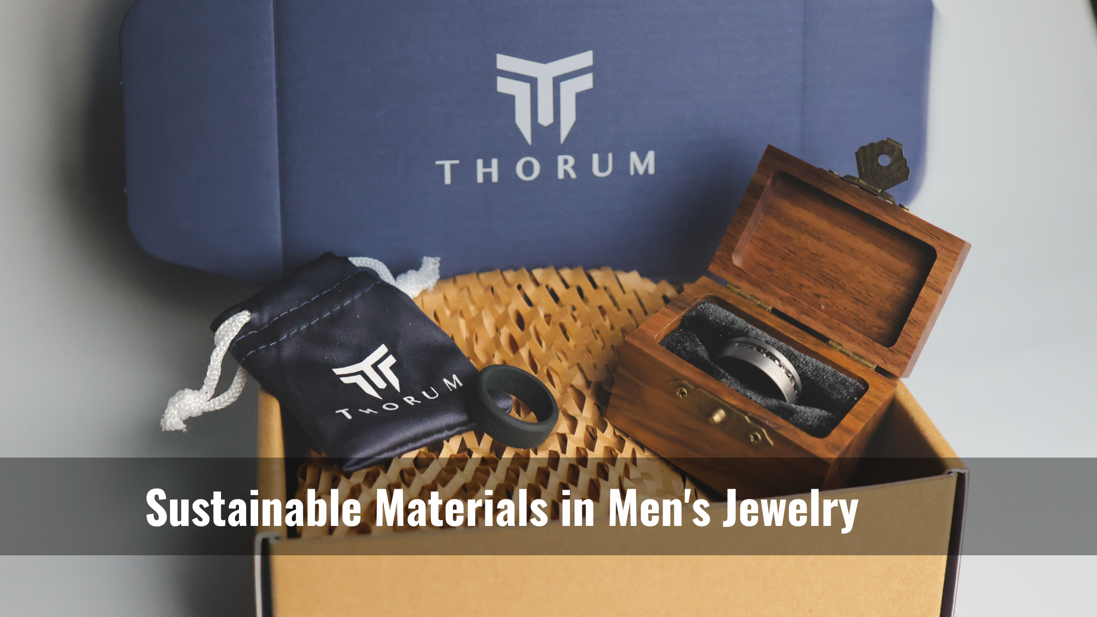 Sustainable materials in Men's Jewelry | Thorum