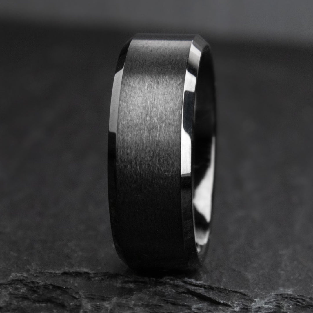 The Odin | Black Wedding Band | Thorum