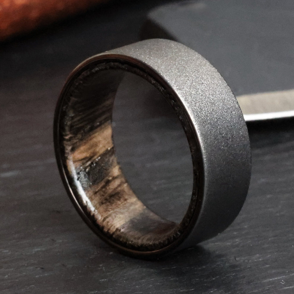 t*u様 VAULTROOM SONMIN RING 18号 The Prehistoric Oak | Ancient Wood Ring | Thorum