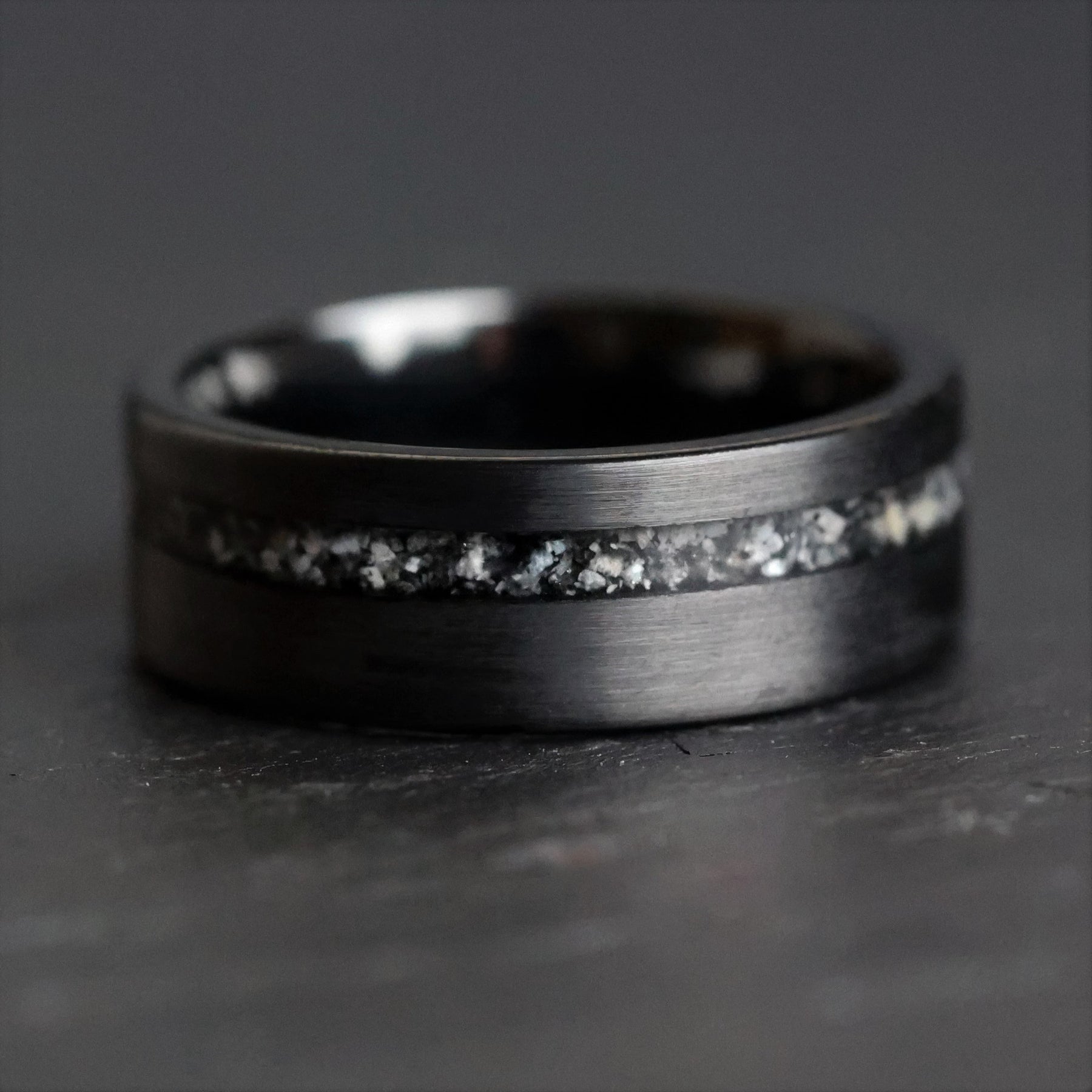 Marbled Metal Rings The Sistine | Church Marble Ring | Thorum